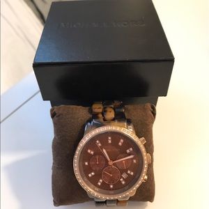 Michael Kors Tortoise Watch